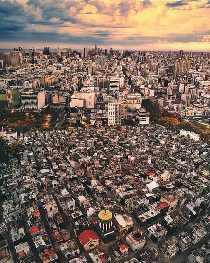 Recoleta Cemetery in Buenos Aires
