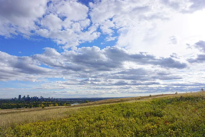 Nose Hill Park in Calgary