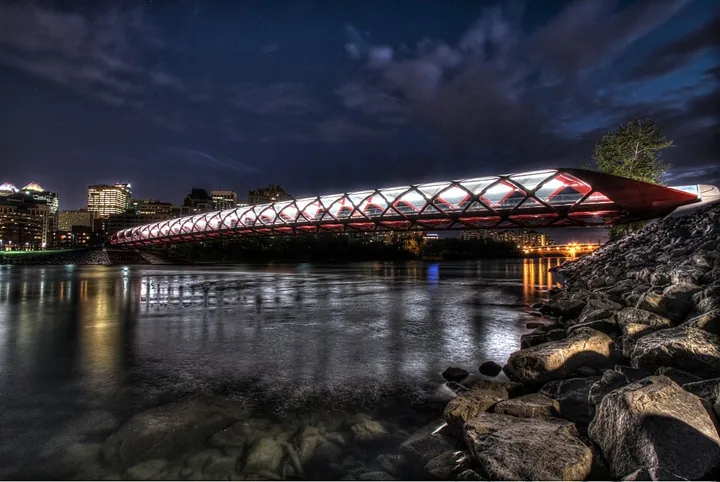 Peace Bridge (Calgary) in Calgary