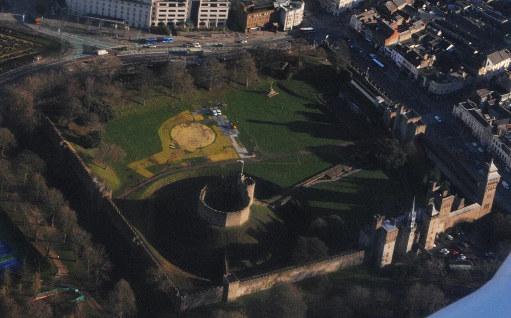 Cardiff Castle in Cardiff
