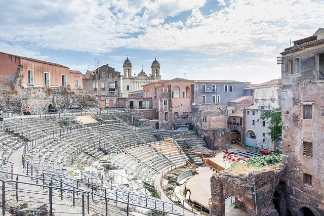 Roman Theatre of Catania in Catania