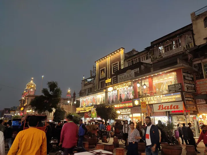 Chandni Chowk in Delhi