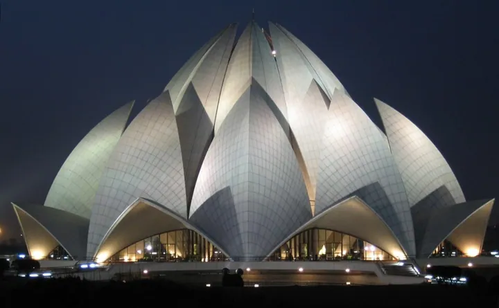 Lotus Temple in Delhi
