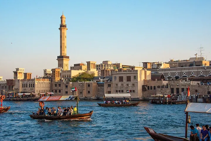 Dubai Creek in Dubai
