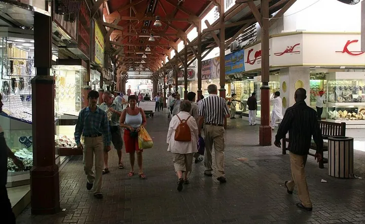 Dubai Gold Souk in Dubai