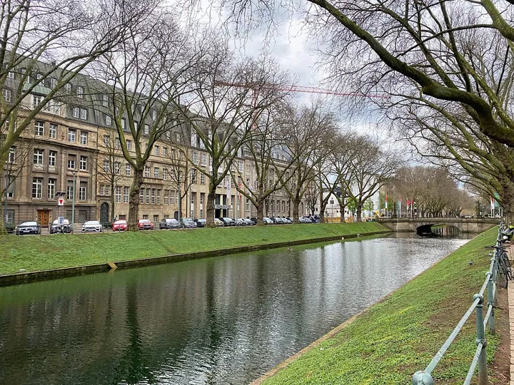 Königsallee in Dusseldorf