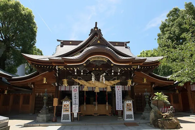 Kushida Shrine in Fukuoka