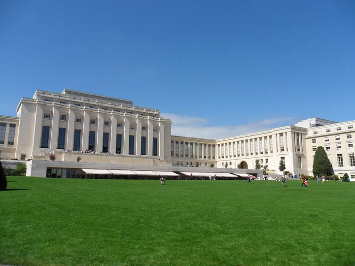 Palais des Nations in Geneva