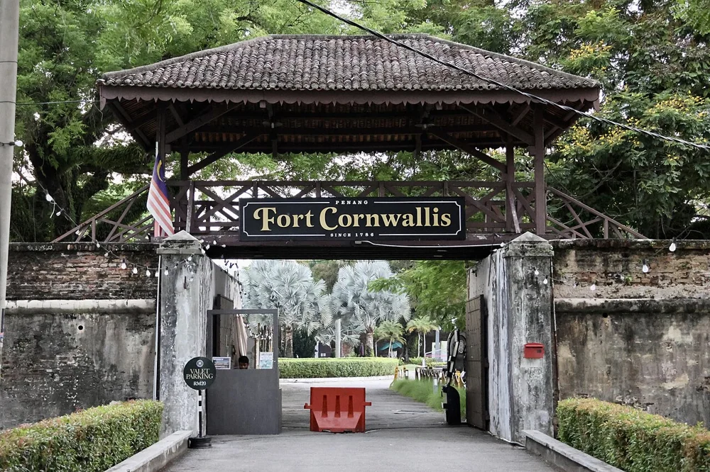 Fort Cornwallis in George Town