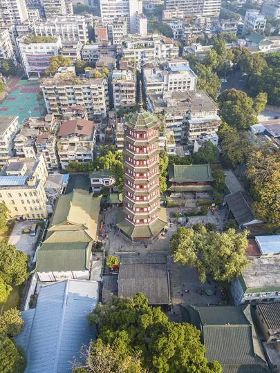 Temple of the Six Banyan Trees in Guangzhou
