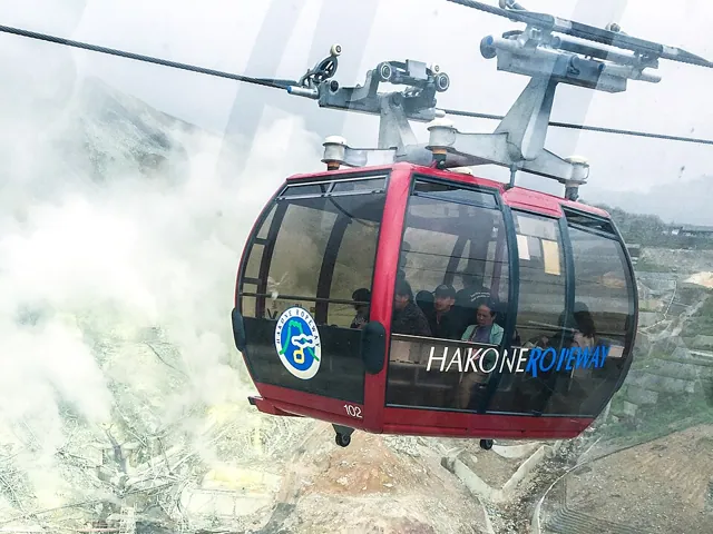 Hakone Ropeway in Hakone