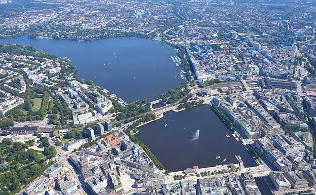 Alster in Hamburg