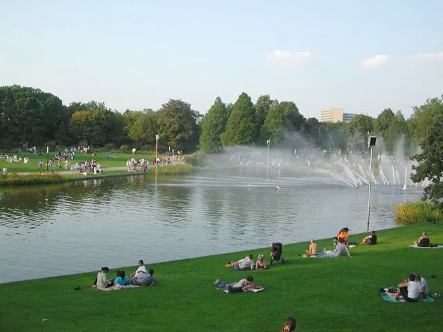 Planten un Blomen in Hamburg