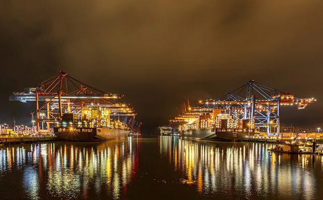 Port of Hamburg in Hamburg