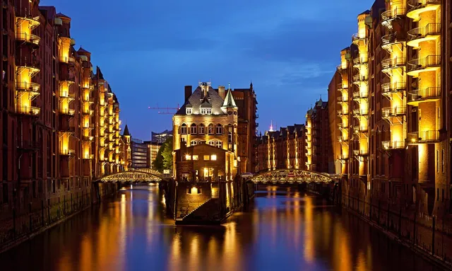 Speicherstadt in Hamburg