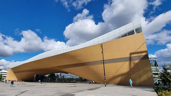 Helsinki Central Library Oodi in Helsinki