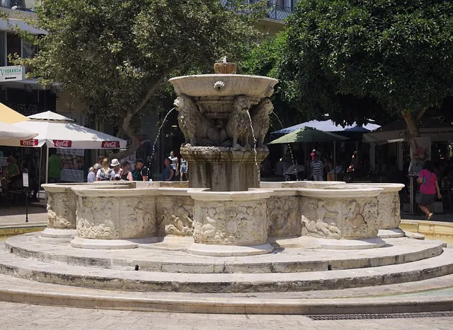 Lions Square in Heraklion