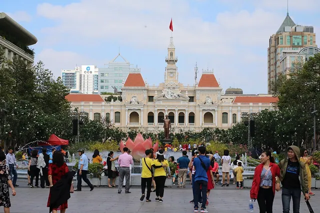 Nguyễn Huệ Boulevard in Ho Chi Minh City