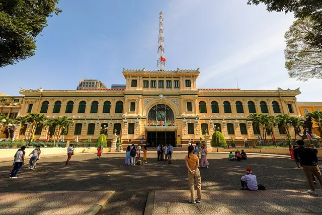 Saigon Central Post Office in Ho Chi Minh City