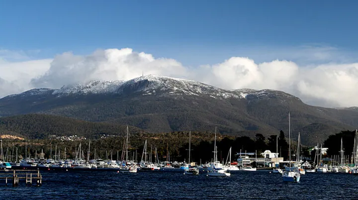 Mount Wellington (Tasmania) in Hobart