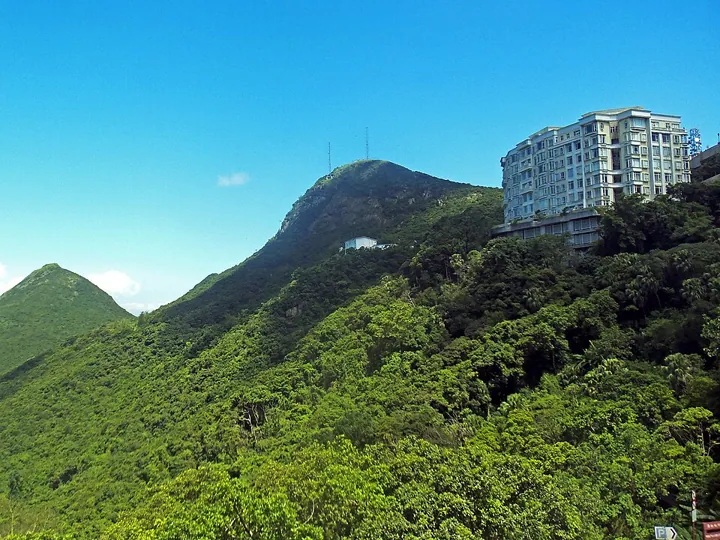 Victoria Peak in Hong Kong