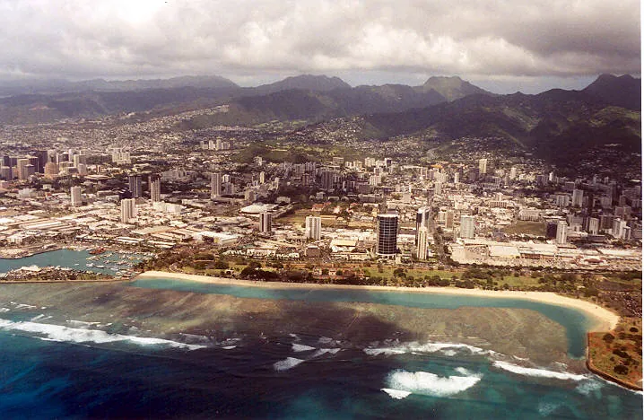 Ala Moana Beach Park in Honolulu