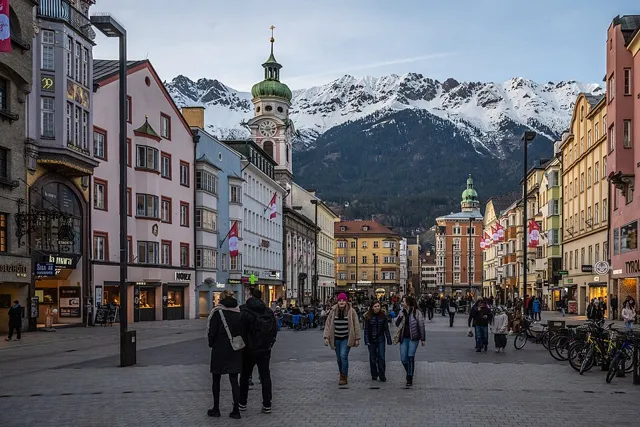 Maria-Theresien-Straße in Innsbruck