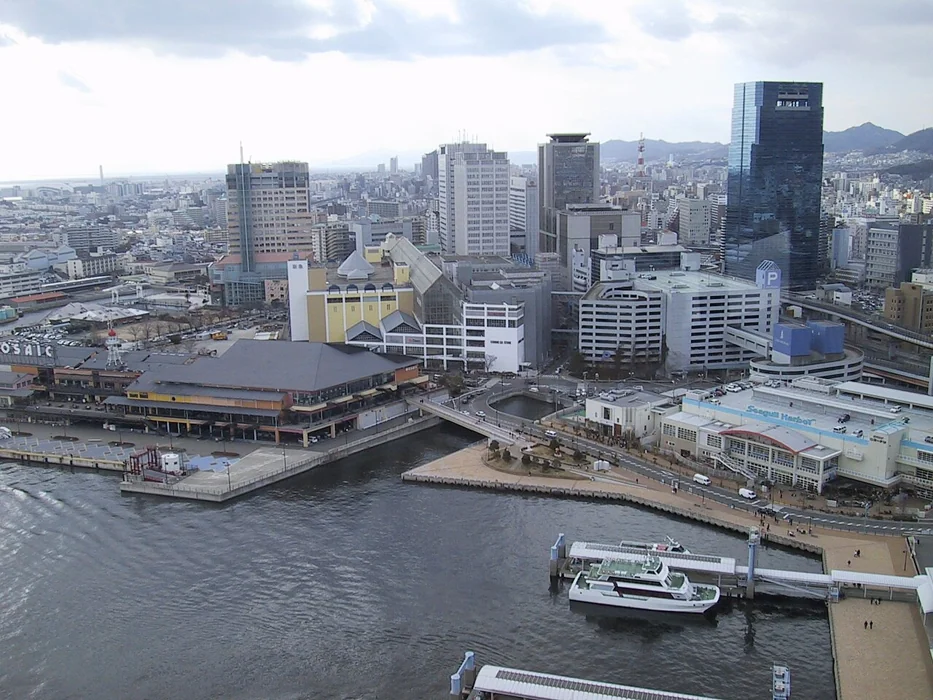 Kobe Harborland in Kobe
