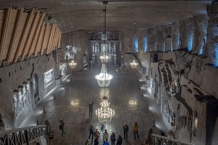 Wieliczka Salt Mine in Krakow