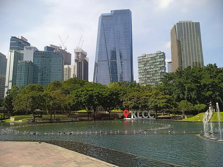 KLCC Park in Kuala Lumpur