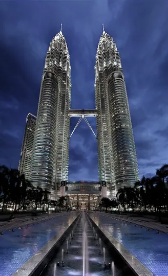 Petronas Towers in Kuala Lumpur