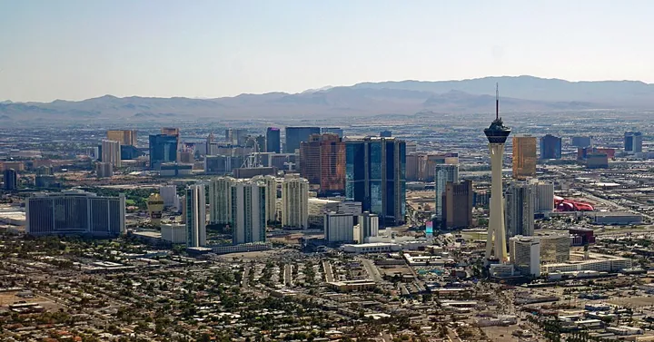 Las Vegas Strip in Las Vegas