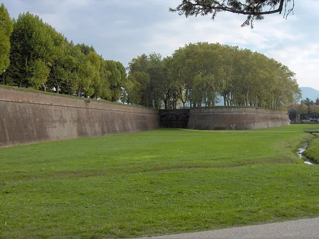 Walls of Lucca in Lucca