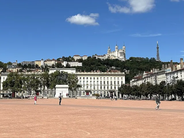 Place Bellecour in Lyon