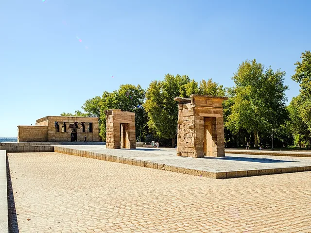 Temple of Debod in Madrid