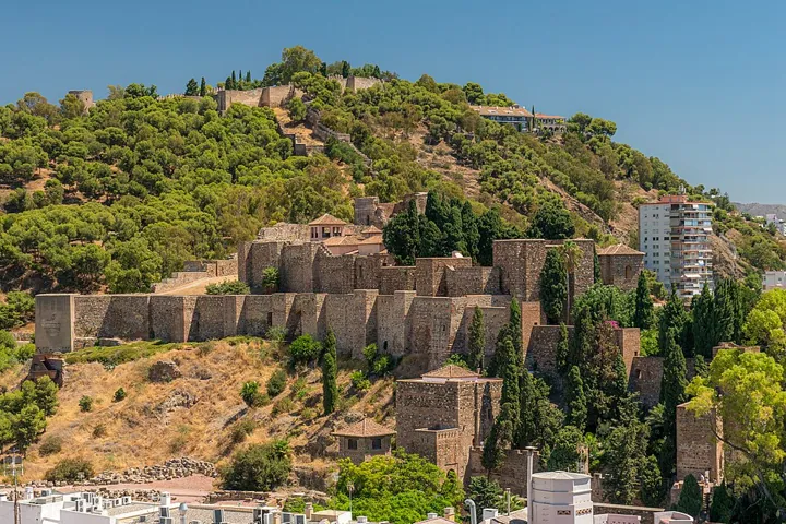 Alcazaba of Málaga in Malaga