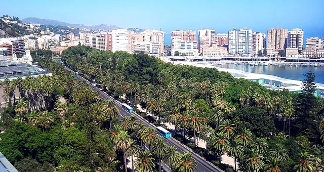 Parque de Málaga in Malaga