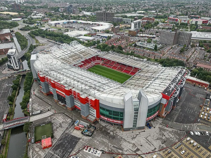 Old Trafford in Manchester