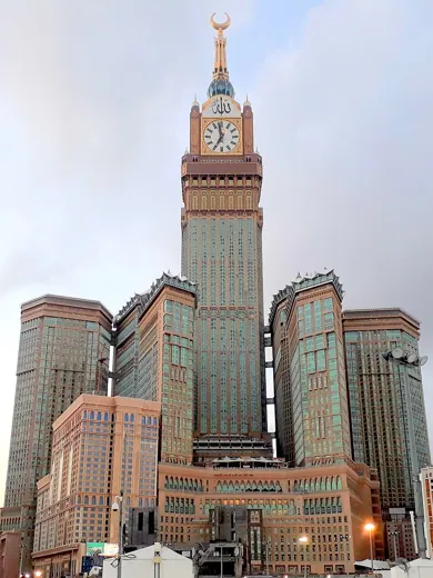 The Clock Towers in Mecca