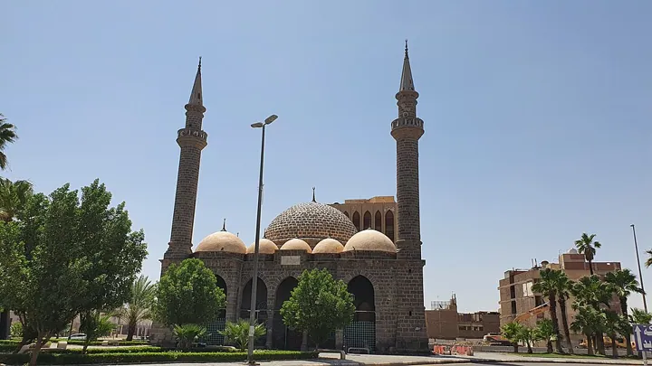 Historic Anbariya Mosque in Medina, Saudi Arabia