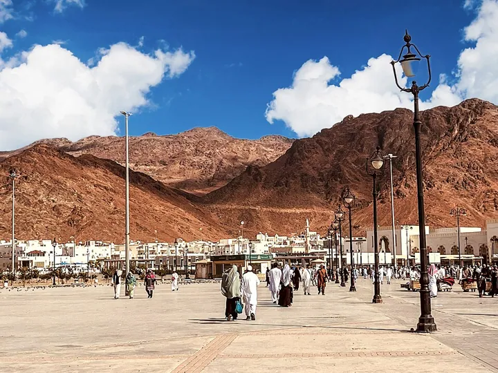Mount Uhud in Medina