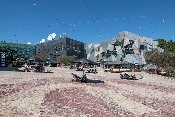 Federation Square in Melbourne