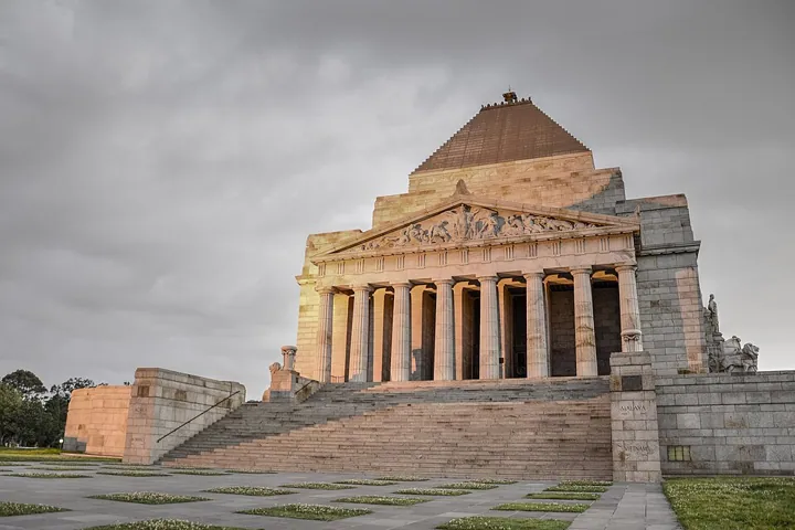 Shrine of Remembrance in Melbourne