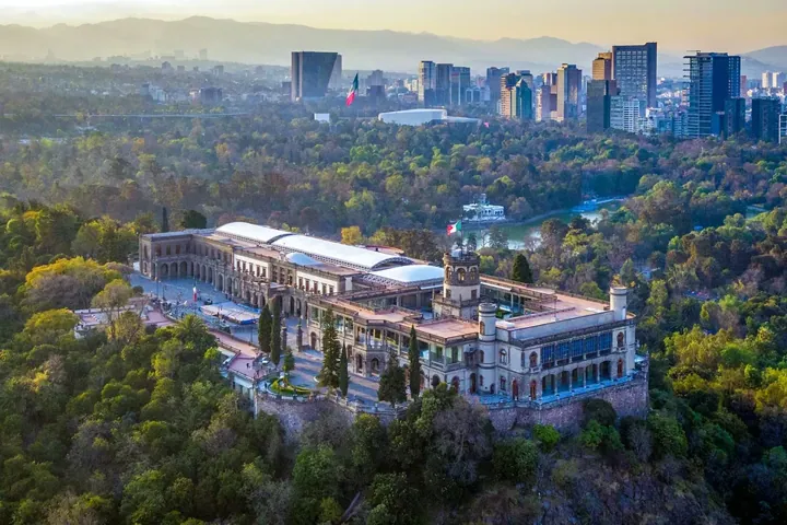 Chapultepec Castle in Mexico City