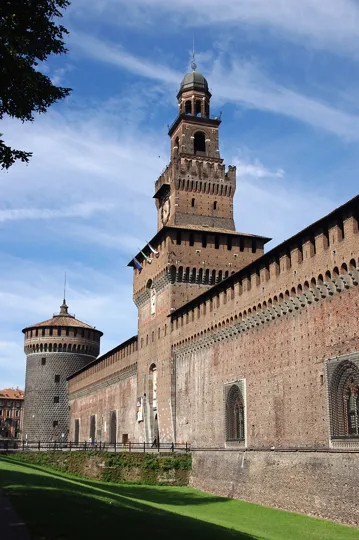 Sforza Castle in Milan