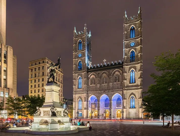 Notre-Dame Basilica (Montreal) in Montreal
