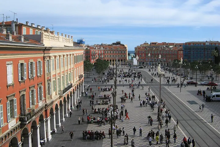 Place Masséna in Nice
