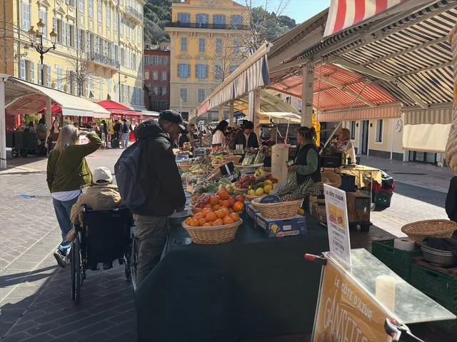 Cours Saleya in Nice