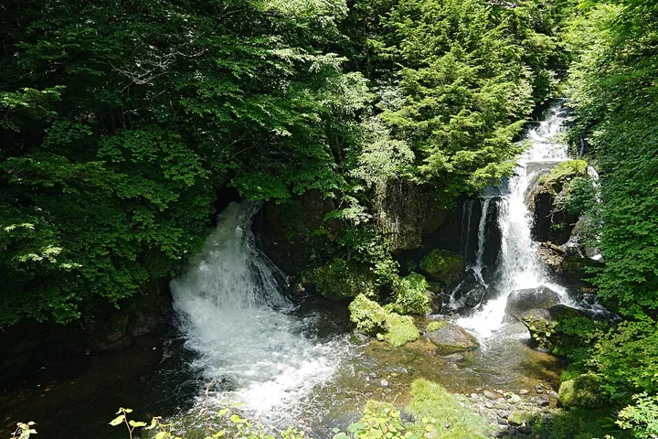 Ryūzu Falls in Nikko