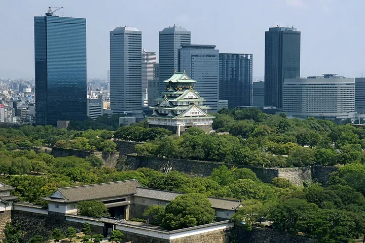 Osaka Castle in Osaka